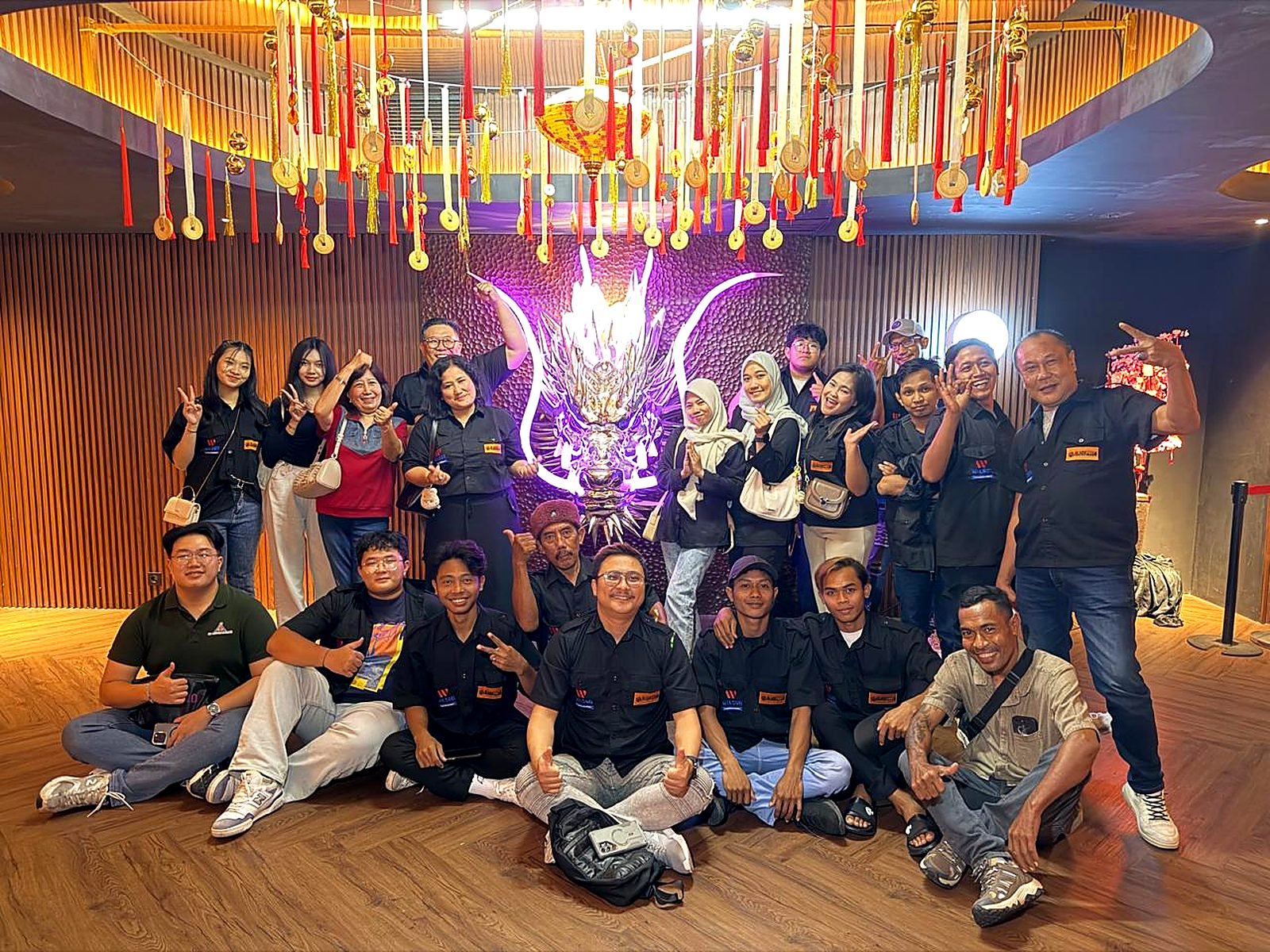 Foto bersama tim CV. Anugerah Sejati
